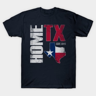 Home Texas Texan Vintage Love T-Shirt